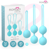 Moressa - Osian Set Osian One; 51 Gr / Osian Two; 101 Gr / Osian Three 85 Gr Premium Silicona Turquesa