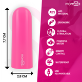 Moressa - Nix Potente Vibrador Multi Juegos Control Remoto Rosa