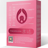 Snail Vibe - Gizi Dúo Estimulador De Parejas Control Remoto Burdeos
