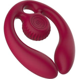 Snail Vibe - Gizi Dúo Estimulador De Parejas Control Remoto Burdeos