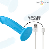 Intense - Phoebe Vibrador Realístico 10 Vibraciones Azul Control Remoto