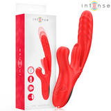 Intense - Karol Vibrador Multifunción Empuje & Estimulación & Succión Rojo