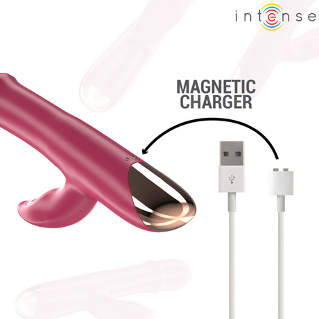 Intense - Chloe Vibrador Multifunción 3 En 1 Rojo