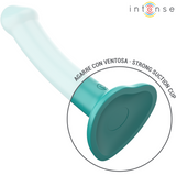 Intense - Katie Vibrador Con Ventosa 10 Vibraciones Azul Oscuro Control Remoto