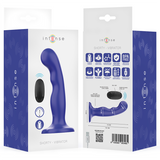 Intense - Shorty Vibrador Con Ventosa Azul Control Remoto