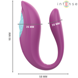 Intense - Annie Estimulador & Vibrador Forma De U Morado Control Remoto