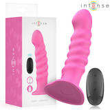 Intense - Cindy Vibrador Talla L Diseño En Espiral 10 Vibraciones Rosa Control Remoto
