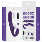 Intense - Jill Vibrador Doble 20 Cm Violeta Control Remoto