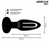 Addicted Toys - Plug Anal Con Lengua Vibradora Y Control Remoto