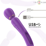 Intense - Christy Vibrador Wand Con Lengua Giratoria