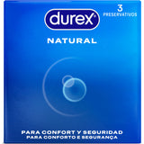 Durex - Natural Classic 3 Unidades