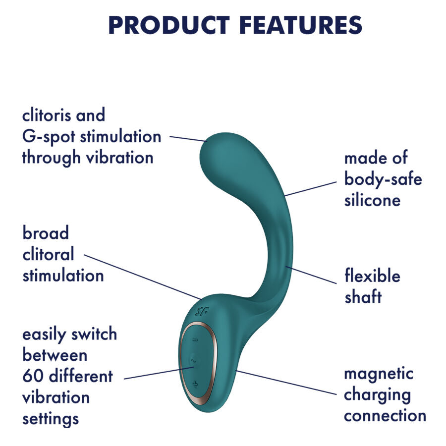 G For Goddess 2 Rabbit Vibrator Azul