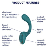 G For Goddess 2 Rabbit Vibrator Azul