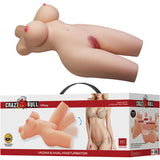 Crazy Bull - Tiffany Torso Femenino Realista Vagina Y Anal 5.5 Kg