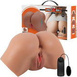 Crazy Bull - Hailey Trasero Vibrador Con Vagina Y Ano Realístico Mulato Control Remoto