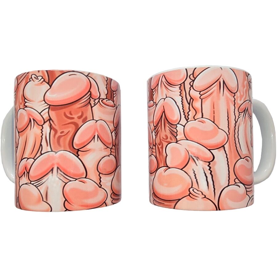 Taza Color Penes 370ml