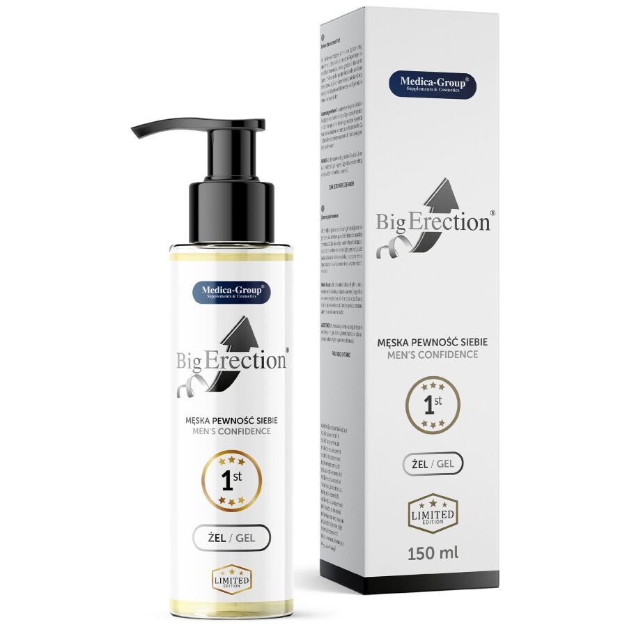 Medica Group - Big Erection Gel Intimo Para Hombre 150 Ml