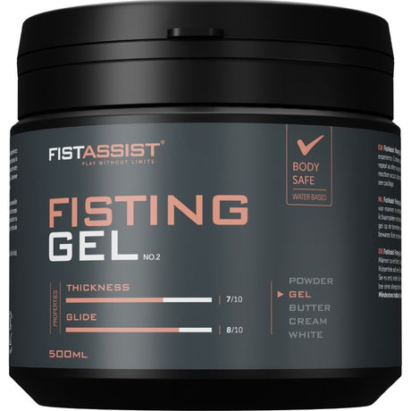 Cobeco - Fist Assist Gel Extraespeso Base De Agua 500 Ml
