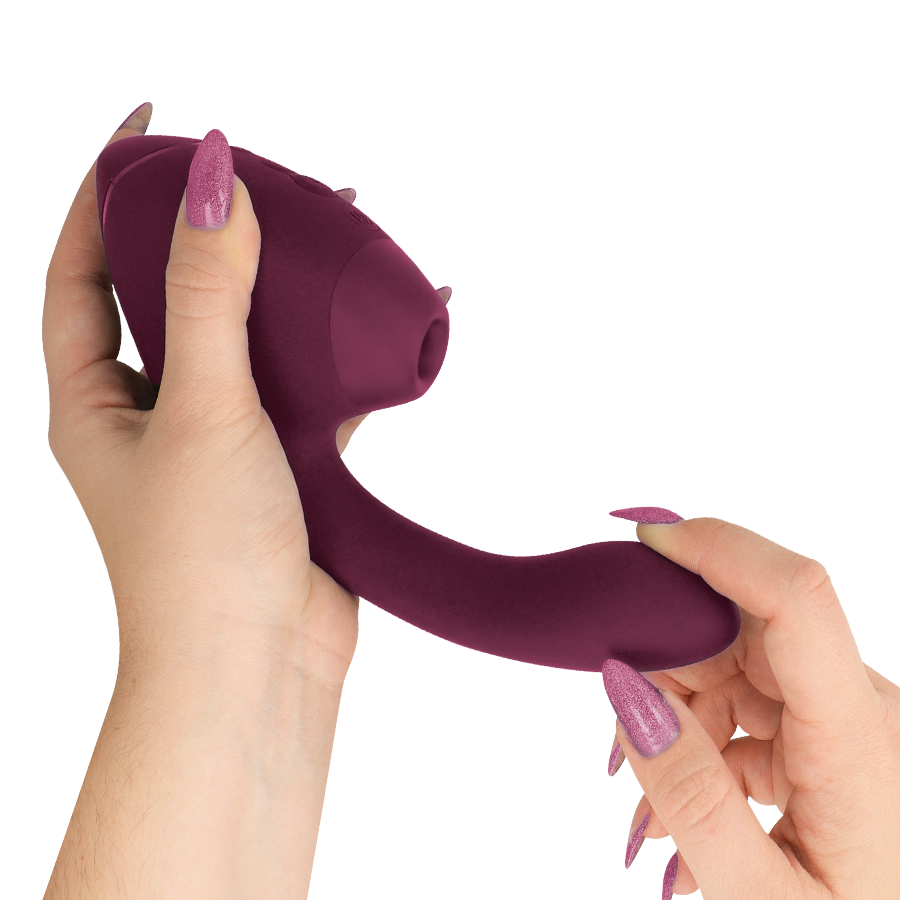 Womanizer - Duo Next Estimulador Vibrador Dual Clítoris & Punto·g Rosa
