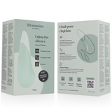 Womanizer - Vibe Vibrador Lay-On Silencioso Verde Claro