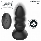 Addicted Toys - Plug Anal Vibrador Thrusting Y Luz Led Control Remoto