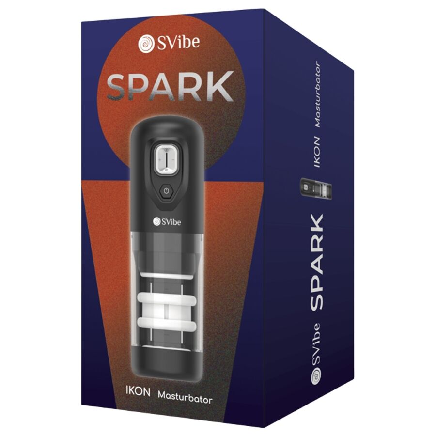 Snail Vibe - Ikon Spark Masturbador Con Empuje Y Rotación