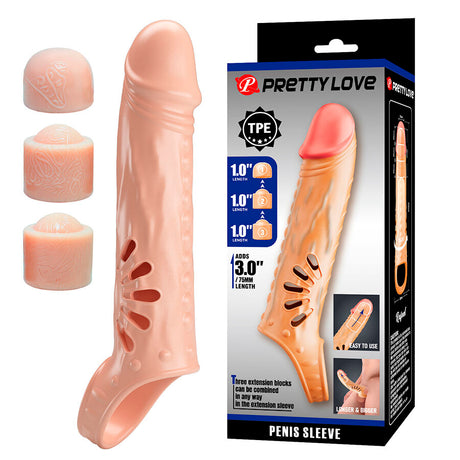 Pretty Love- Funda Para Pene Con Extensores