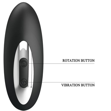 Mr Play - Masajeador Prostático Con Rotación Y Vibración