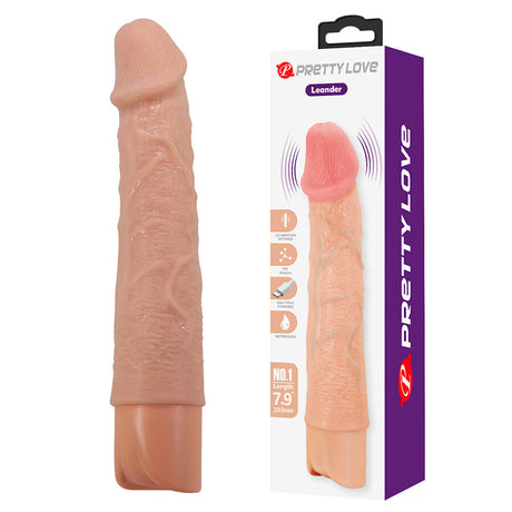 Pretty Love - Leander Vibrador Realístico Flexible