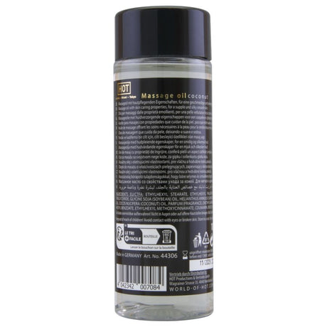 Hot - Aceite De Masaje Coco 100 Ml