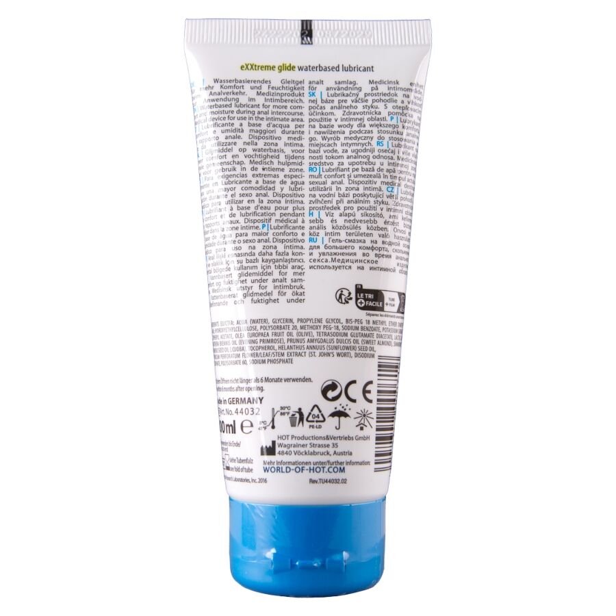 Exxtreme Lubricante Base Agua 100 Ml