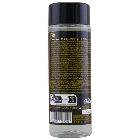 Hot - Aceite De Masaje Amber & Musk 100 Ml