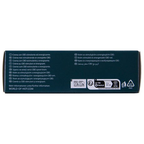 Hot - Crema De Masturbación Con Cbd - Unisex 100 Ml