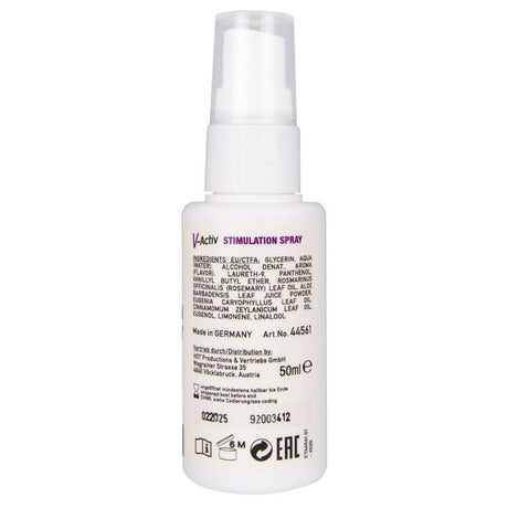 Hot - V-activ Spray Estimulante Para Mujer 50 Ml