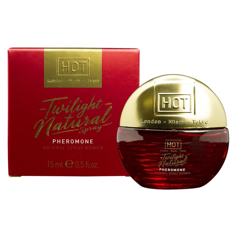 Hot Twilight Perfume Con Feromonas Para Ella En Spray 15ml