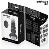 Addicted Toys - Plug Anal Vibrador Thrusting Y Luz Led Control Remoto