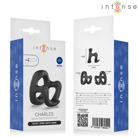 Intense - Charles Anillo Ajustable Modelo 11