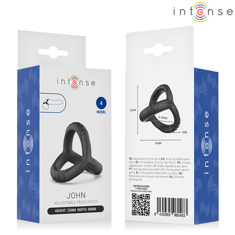 Intense - John Anillo Triple Ajustable Modelo 4