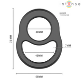 Intense - Richard Anillo Doble Ajustable Modelo 1
