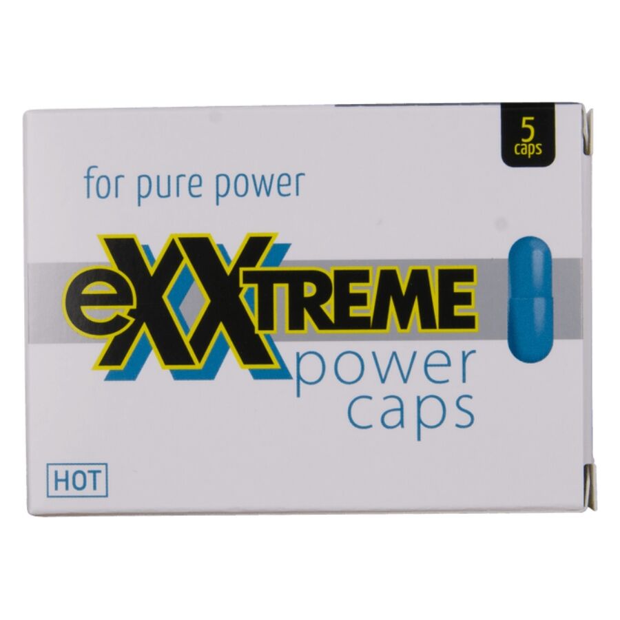 Hot - Exxtreme Power Cápsulas Hombre 5 Unidades