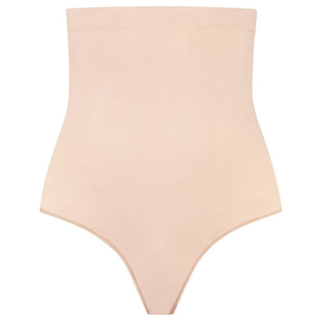 Bye-bra - Tanga De Talle Alto Sin Costuras Beige Talla L