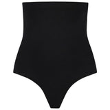 Bye-Bra - Tanga De Talle Alto Sin Costuras Negro Talla S