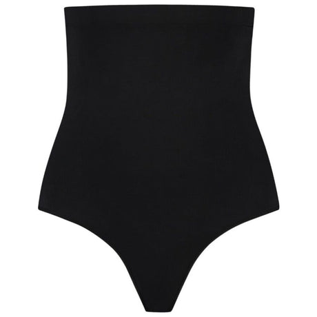 Bye-bra - Tanga De Talle Alto Sin Costuras Negro Talla M