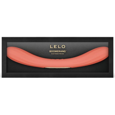 Lelo - Boomerang Vibrador De Doble Extremo Rojo Coral