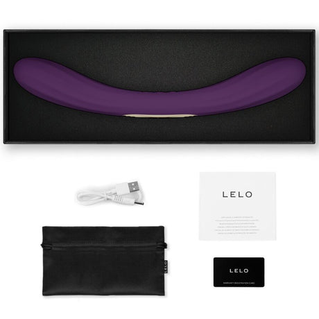 Lelo - Boomerang Vibrador De Doble Extremo Morado