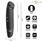 Intense - Phil Vibrador Punto G Negro 13 Cm