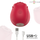 Intense - Camellia Rosa Succionador De Clítoris Por Ondas Burdeos