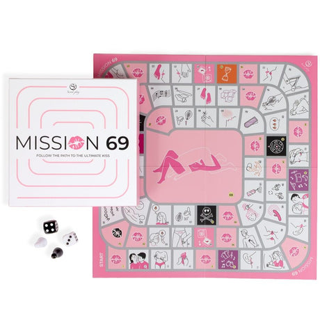 Secret Play - Juego De Mesa Para Parejas "mission 69"