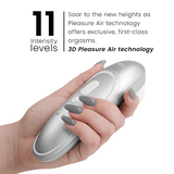 Womanizer - Pro Vibrant Estimulador De Clítoris Gris Plata