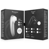 Womanizer - Pro Vibrant Estimulador De Clítoris Gris Plata